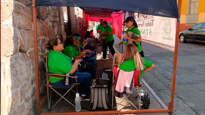 Injustificado paro de labores del STASPE en Michoacán: Luis Navarro