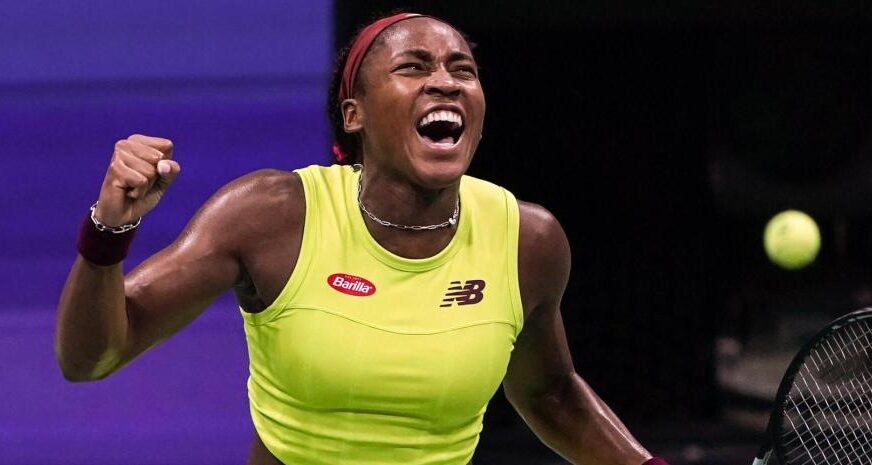 Coco Gauff vuela a la final y EU sueña con su nueva estrella
