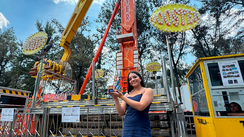 Esto cuestan los juegos mecánicos en el Festival Michoacán de Origen