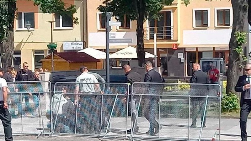 Hieren a tiros a primer ministro de Eslovaquia; se desconoce estado de salud