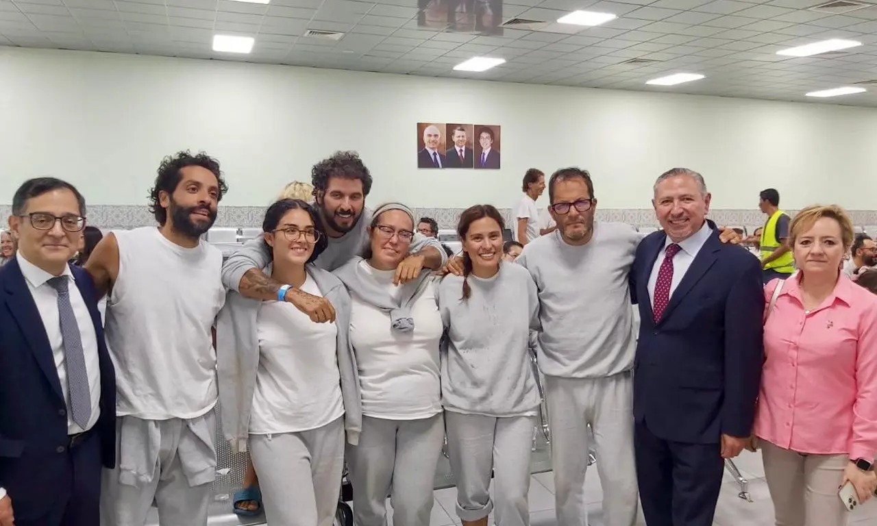 ¡Regreso seguro! Inicia la repatriación de mexicanos detenidos en Israel tras misión humanitaria en Gaza
